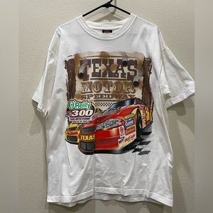 Vintage Texas Motor Speedway 2003 O’Reilly 300 t-shirt Size XL All Over Print